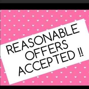 All Reasonable Offers Accepted 🌺